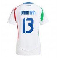 Echipament fotbal Italia Matteo Darmian #13 Tricou Deplasare European 2024 pentru femei maneca scurta